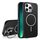 Custodia per iPhone 13 Pro Max con supporto per obiettivo in silicone organico MagSafe (nero) Custodia per iPhone 13 Pro Max con supporto per obiettivo in silicone organico MagSafe (nero)