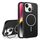 Custodia per iPhone 14 con supporto per obiettivo in silicone organico MagSafe (nero) Custodia per iPhone 14 con supporto per obiettivo in silicone organico MagSafe (nero)
