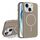 Custodia per iPhone 15 con supporto per obiettivo in silicone organico MagSafe (oro deserto) Custodia per iPhone 15 con supporto per obiettivo in silicone organico MagSafe (oro deserto)