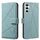Custodia in pelle con motivo geometrico RFID per Samsung Galaxy A56 (verde) Custodia in pelle con motivo geometrico RFID per Samsung Galaxy A56 (verde)