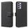 Custodia in pelle con motivo geometrico RFID per Samsung Galaxy A72 (nera) Custodia in pelle con motivo geometrico RFID per Samsung Galaxy A72 (nera)