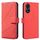 Custodia per telefono in pelle con motivo geometrico RFID per OPPO A78 5G (rossa) Custodia per telefono in pelle con motivo geometrico RFID per OPPO A78 5G (rossa)