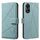 Custodia per telefono in pelle con motivo geometrico RFID per OPPO A78 5G (verde) Custodia per telefono in pelle con motivo geometrico RFID per OPPO A78 5G (verde)