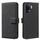 Custodia in pelle con motivo geometrico RFID per OPPO A94 4G / Reno5 F / F19 Rro (nera) Custodia in pelle con motivo geometrico RFID per OPPO A94 4G / Reno5 F / F19 Rro (nera)