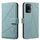 Custodia per telefono in pelle con motivo geometrico RFID per OPPO A94 4G / Reno5 F / F19 Rro (verde) Custodia per telefono in pelle con motivo geometrico RFID per OPPO A94 4G / Reno5 F / F19 Rro (verde)