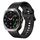 Cinturino in silicone con fibbia colorata per Samsung Galaxy Watch Ultra 47mm (nero) Cinturino in silicone con fibbia colorata per Samsung Galaxy Watch Ultra 47mm (nero)