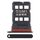 Per ZTE nubia Z50S Pro NX713J Vassoio SIM + scheda SIM (nero)