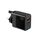 Caricabatterie GaN PD 45W + protocollo QC3.0 USB completamente compatibile per MacBook, spina UK (nero) Caricabatterie GaN PD 45W + protocollo QC3.0 USB completamente compatibile per MacBook, spina UK (nero)