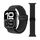 Cinturino per Apple Watch 46mm / 49mm / 45mm / 44mm con fibbia magnetica intrecciata (nero) Cinturino per Apple Watch 46mm / 49mm / 45mm / 44mm con fibbia magnetica intrecciata (nero)
