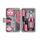 Set di attrezzi manuali per riparazioni multifunzionali, ferramenta per la casa, stile: 13 pezzi/set, modello taglierino, rosa Set di attrezzi manuali per riparazioni multifunzionali, ferramenta per la casa, stile: 13 pezzi/set, modello taglierino, rosa