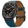 Cinturino in pelle Crazy Horse per Samsung Galaxy Watch Ultra 47mm (blu scuro + fibbia nera) Cinturino in pelle Crazy Horse per Samsung Galaxy Watch Ultra 47mm (blu scuro + fibbia nera)