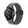 Cinturino per orologio in nylon intrecciato con fibbia magnetica da 20 mm (grigio) Cinturino per orologio in nylon intrecciato con fibbia magnetica da 20 mm (grigio)