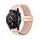 Cinturino per orologio in nylon intrecciato con fibbia magnetica da 20 mm (rosa stella) Cinturino per orologio in nylon intrecciato con fibbia magnetica da 20 mm (rosa stella)