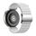 Cinturino per orologio in nylon riflettente con fibbia magnetica da 18 mm (bianco riflettente) Cinturino per orologio in nylon riflettente con fibbia magnetica da 18 mm (bianco riflettente)