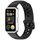 Cinturino in silicone con foro rotondo e testa in metallo per Huawei Band 10/9/8 (nero) Cinturino in silicone con foro rotondo e testa in metallo per Huawei Band 10/9/8 (nero)