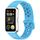 Cinturino in silicone con foro rotondo e testa in metallo per Huawei Band 10/9/8 (blu cielo) Cinturino in silicone con foro rotondo e testa in metallo per Huawei Band 10/9/8 (blu cielo)