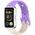 Cinturino in silicone con foro rotondo e testa in metallo per Huawei Band 10/9/8 (Starlight + Viola) Cinturino in silicone con foro rotondo e testa in metallo per Huawei Band 10/9/8 (Starlight + Viola)