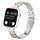 Cinturino in acciaio con fibbia a fionda per Apple Watch da 46 mm / 49 mm / 45 mm / 44 mm (tra oro) Cinturino in acciaio con fibbia a fionda per Apple Watch da 46 mm / 49 mm / 45 mm / 44 mm (tra oro)