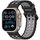 Cinturino per Apple Watch 46mm / 49mm / 45mm / 44mm in silicone bicolore con doppia fila di fori (nero grigio) Cinturino per Apple Watch 46mm / 49mm / 45mm / 44mm in silicone bicolore con doppia fila di fori (nero grigio)