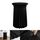 Copertura per tavolo da cocktail bar, rotonda, elasticizzata, per conferenze aziendali, semplice e di alta qualità, dimensioni: 60x110 cm (nero) Copertura per tavolo da cocktail bar, rotonda, elasticizzata, per conferenze aziendali, semplice e di alta qualità, dimensioni: 60x110 cm (nero)