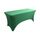 Tovaglia elastica rettangolare da 183x75x75 cm, per hotel, ristoranti, banchetti di nozze, feste, decorazioni per tavoli lunghi (verde)