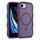 For iPhone SE 2022 / SE 2020 / 8 / 7 Skin Feel Wave Texture MagSafe Phone Case(Purple) For iPhone SE 2022 / SE 2020 / 8 / 7 Skin Feel Wave Texture MagSafe Phone Case(Purple)