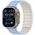 Cinturino magnetico bicolore per Apple Watch da 46 mm / 49 mm / 45 mm / 44 mm, morbido e colorato, colore: blu nebbia, bianco antico. Cinturino magnetico bicolore per Apple Watch da 46 mm / 49 mm / 45 mm / 44 mm, morbido e colorato, colore: blu nebbia, bianco antico.