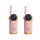 D22 1 paio di walkie-talkie wireless portatili per bambini, giocattoli parlanti wireless per genitori e figli all'aperto (rosa + rosa) D22 1 paio di walkie-talkie wireless portatili per bambini, giocattoli parlanti wireless per genitori e figli all'aperto (rosa + rosa)