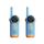 D22 1 paio di walkie-talkie wireless portatili per bambini, giocattoli parlanti wireless per esterni per genitori e figli (blu + blu) D22 1 paio di walkie-talkie wireless portatili per bambini, giocattoli parlanti wireless per esterni per genitori e figli (blu + blu)