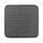 Cuscino per sedia traspirante in gel per auto e ufficio, 41x41x1 cm (grigio)