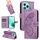 For Honor 400 Lite Swallowtail Butterfly Embossed Leather Phone Case(Purple) For Honor 400 Lite Swallowtail Butterfly Embossed Leather Phone Case(Purple)