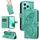 For Honor 400 Lite Swallowtail Butterfly Embossed Leather Phone Case(Green) For Honor 400 Lite Swallowtail Butterfly Embossed Leather Phone Case(Green)