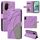 For Redmi A5 4G 173.3mm Dual-color Splicing Flip Leather Phone Case(Purple) For Redmi A5 4G 173.3mm Dual-color Splicing Flip Leather Phone Case(Purple)