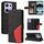 For Redmi Note 14S 4G / Note 13 Pro 4G Dual-color Splicing Flip Leather Phone Case(Black) For Redmi Note 14S 4G / Note 13 Pro 4G Dual-color Splicing Flip Leather Phone Case(Black)