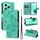 For Honor 400 Lite 3D Butterfly Embossed Pattern Flip Leather Phone Case(Green) For Honor 400 Lite 3D Butterfly Embossed Pattern Flip Leather Phone Case(Green)