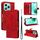 For Honor 400 Lite 3D Butterfly Embossed Pattern Flip Leather Phone Case(Red) For Honor 400 Lite 3D Butterfly Embossed Pattern Flip Leather Phone Case(Red)