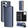 For Redmi 13 4G / Note 13R 5G Cubic Grid Texture Flip Leather Phone Case(Blue) For Redmi 13 4G / Note 13R 5G Cubic Grid Texture Flip Leather Phone Case(Blue)