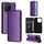 For Honor X5b / X5b Plus Cubic Grid Texture Flip Leather Phone Case(Purple) For Honor X5b / X5b Plus Cubic Grid Texture Flip Leather Phone Case(Purple)