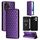 For Honor Play 50 / Play 50m Cubic Grid Texture Flip Leather Phone Case(Purple) For Honor Play 50 / Play 50m Cubic Grid Texture Flip Leather Phone Case(Purple)
