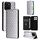 For Honor Play 60 Plus Cubic Grid Texture Flip Leather Phone Case(Silver)