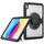 For iPad 2025 / 2022 Honeycomb Hand Grip Turntable Stand Tablet Case(Transparent) For iPad 2025 / 2022 Honeycomb Hand Grip Turntable Stand Tablet Case(Transparent)