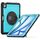 For iPad Air 11 2025 / 2024 Honeycomb Hand Grip Turntable Stand Tablet Case(Light Blue) For iPad Air 11 2025 / 2024 Honeycomb Hand Grip Turntable Stand Tablet Case(Light Blue)