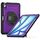 For iPad Air 11 2025 / 2024 Honeycomb Hand Grip Turntable Stand Tablet Case(Purple) For iPad Air 11 2025 / 2024 Honeycomb Hand Grip Turntable Stand Tablet Case(Purple)