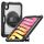 For iPad mini 2024 / mini 6 Honeycomb Hand Grip Turntable Stand Tablet Case(Transparent) For iPad mini 2024 / mini 6 Honeycomb Hand Grip Turntable Stand Tablet Case(Transparent)