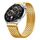 Cinturino per orologio in acciaio inossidabile con fibbia magnetica a nove grani da 22 mm (oro) Cinturino per orologio in acciaio inossidabile con fibbia magnetica a nove grani da 22 mm (oro)