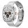 For Samsung Galaxy Watch Ultra 47mm One-bead Butterfly Buckle Stainless Steel Watch Band(Silver) For Samsung Galaxy Watch Ultra 47mm One-bead Butterfly Buckle Stainless Steel Watch Band(Silver)