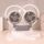 Ventilatore da collo pieghevole per esterni, portatile, ricaricabile tramite USB, regalo estivo, colore: orecchie di gatto, grigio e bianco Ventilatore da collo pieghevole per esterni, portatile, ricaricabile tramite USB, regalo estivo, colore: orecchie di gatto, grigio e bianco