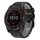 Cinturino in silicone a sgancio rapido con fibbia a vite bicolore per Garmin da 22 mm (nero grigio) Cinturino in silicone a sgancio rapido con fibbia a vite bicolore per Garmin da 22 mm (nero grigio)