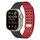 Cinturino in silicone magnetico traspirante bicolore per Apple Watch 46 mm / 49 mm / 45 mm / 44 mm (nero e rosso) Cinturino in silicone magnetico traspirante bicolore per Apple Watch 46 mm / 49 mm / 45 mm / 44 mm (nero e rosso)
