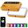 Lampada di riempimento portatile per telefono con controllo app Weeylite S05, video in streaming live, fotografia, luce di riempimento RGB a colori completi (giallo) Lampada di riempimento portatile per telefono con controllo app Weeylite S05, video in streaming live, fotografia, luce di riempimento RGB a colori completi (giallo)
